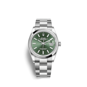 Rolex Datejust 126200 36mm Mint green (Oyster)
