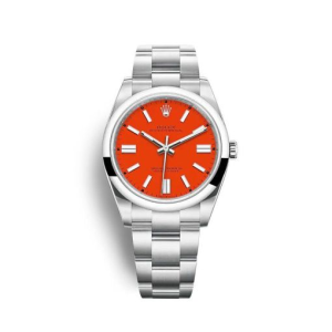 Rolex Oyster Perpetual 41mm Coral Red