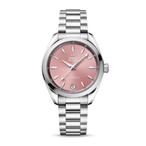 Omega Aquaterra Women Automatic Rose Stainless Steel Watch O22010342010003