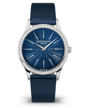 Patek Philippe Calatrava Diamond Night Blue Ladies watch 4897/300G