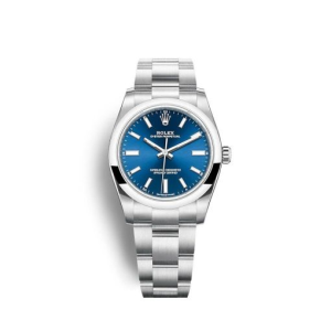 Rolex Oyster Perpetual 34mm Blue