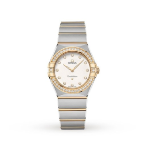 Omega Constellation Women Quartz Mother of Pearl Stainless Steel Watch O13125286052002