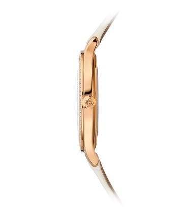 Patek Philippe Calatrava Diamond Cream Dial Ladies Watch 4897R-010