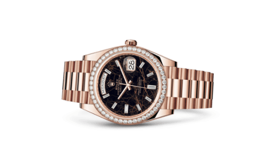 Rolex Day-Date 40 Oyster 40 mm Everose gold and diamonds 228345RBR