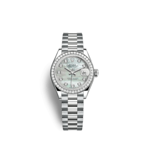 Rolex Lady-Datejust 279139RBR 28mm White mother-of-pearl