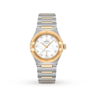 Omega Constellation Women Automatic Mother of Pearl Stainless Steel Watch O13120292055002