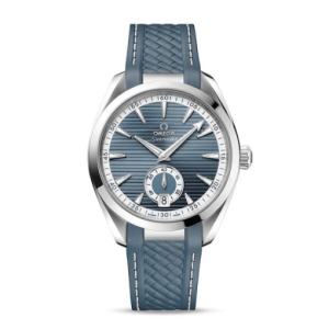 Omega Aquaterra Men Automatic Blue Rubber Watch O22012412103005