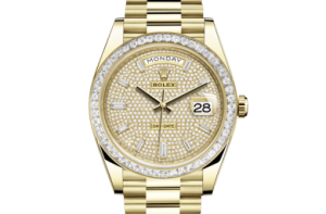 Rolex Day-Date 40 Oyster 40 mm yellow gold and diamonds 228398TBR