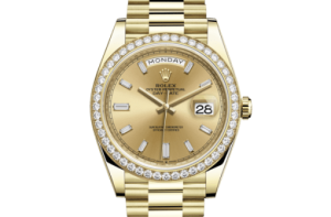 Rolex Day-Date 40 Oyster 40 mm yellow gold and diamonds 228348RBR