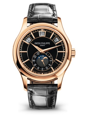 Patek Philippe Complications Automatic Black Dial Watch 5205R-010