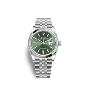 Rolex Datejust 126200 36mm Mint green