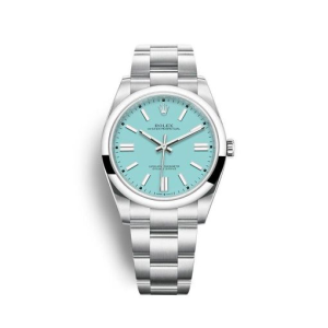 Rolex Oyster Perpetual 41mm Turquoise blue