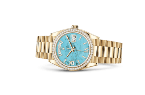 Rolex Day-Date 36 Oyster 36 mm yellow gold and diamonds 128348RBR