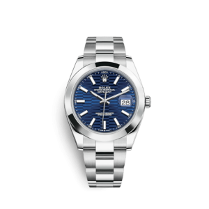 Rolex Datejust 126300 41mm Bright blue (Oyster)