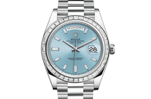 Rolex Day-Date 40 Oyster 40 mm platinum and diamonds 228396TBR